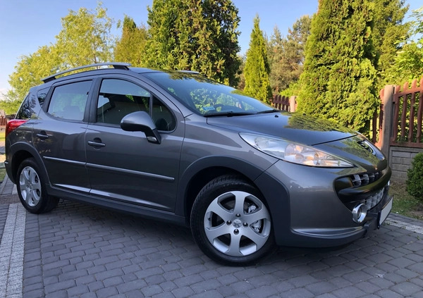 Peugeot 207 cena 14900 przebieg: 190000, rok produkcji 2008 z Ujazd małe 211